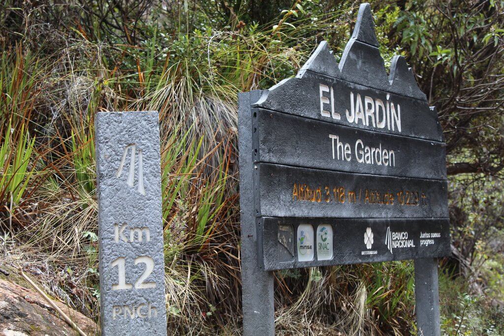 Rotulo Chirripó El Jardín